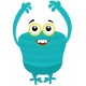 Sticker monstre bonhomme