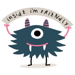 Sticker monstre oeuil