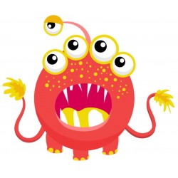 Sticker monstre molusque