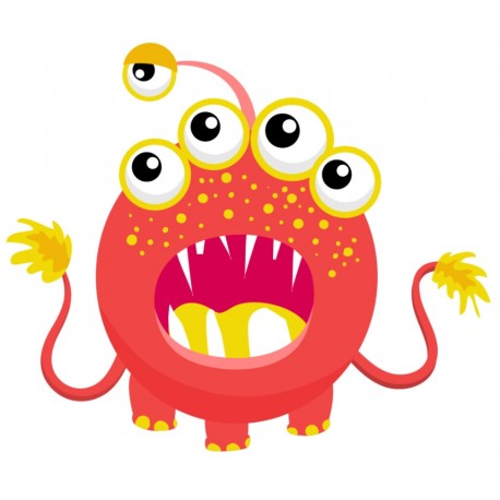 Sticker monstre molusque