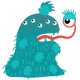 Sticker monstre sans patte