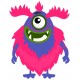 Sticker monstre geant