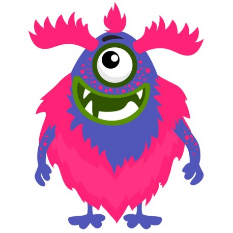 Sticker monstre geant