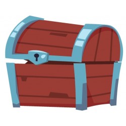 Sticker bateau pirate impressionnant