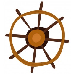 Sticker barre de navire enfant