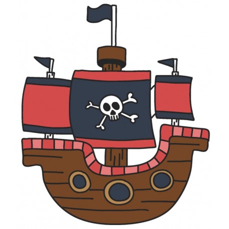 Sticker pieuvre avec chapeau