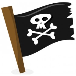 Sticker coffre rempli de tresor