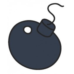 Sticker sirene plonge dans l'eau