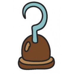 Sticker petite carte tresor