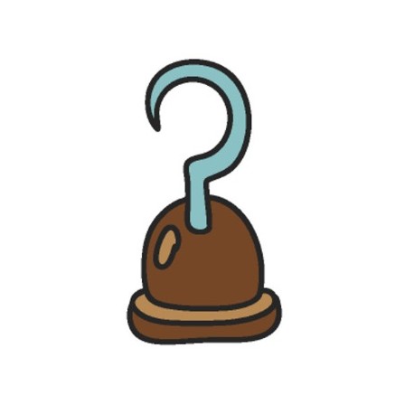 Sticker petite carte tresor