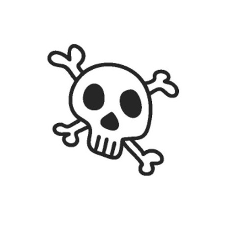 Sticker crochet de pirate