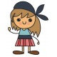Sticker petite ile dans mer