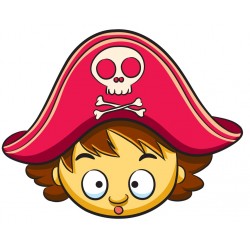Sticker epee de pirate