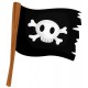Sticker fillette pirate