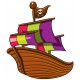Sticker tete mort pirate