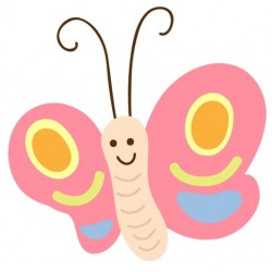 Sticker petit papillon