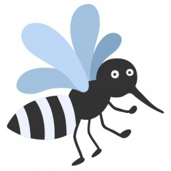 Sticker insecte a corne