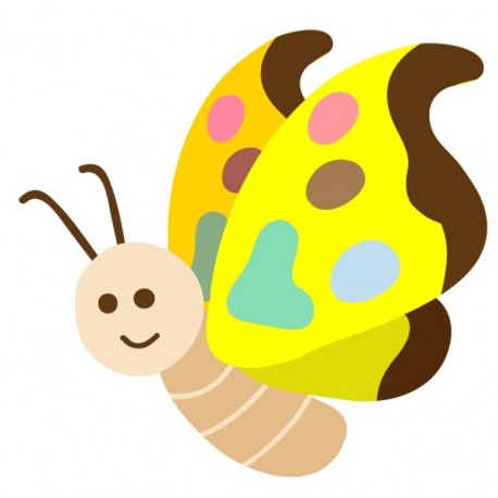 Sticker libellule bebe