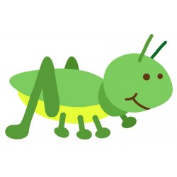 Sticker scarabe trompe bebe