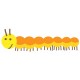 Sticker mouche violette