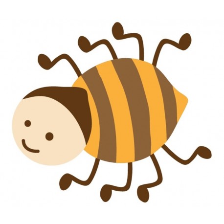Sticker bebe scarabe