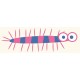 Sticker coccinelle deco enfant