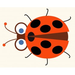 Sticker chenille gymnastique