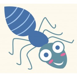 Sticker verre de terre toutes couleurs