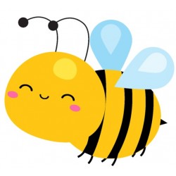 Sticker bebe libellule