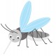 Sticker insecte vert