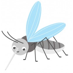 Sticker insecte vert