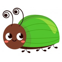 stickers gros moustique