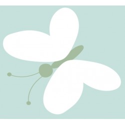 Sticker feuilles bambou