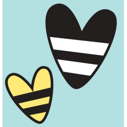 Sticker papillon blanche