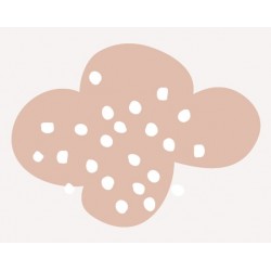 Sticker etoile filante blanche