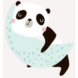Sticker nuage pastel