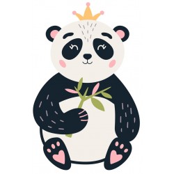 Sticker feuille de bambou