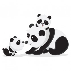 Sticker feuille de bambou deco