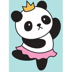 Sticker panda innocent
