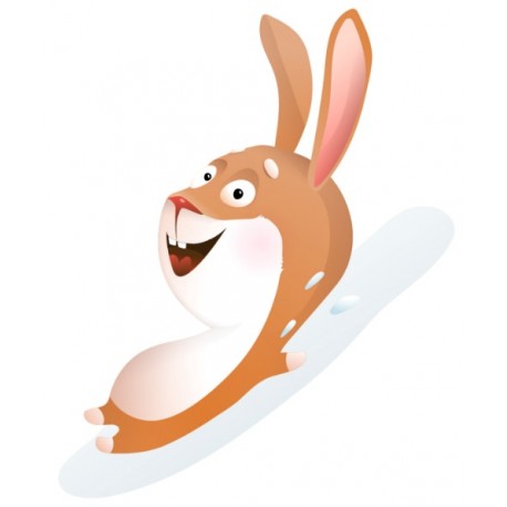 Sticker renard en pull