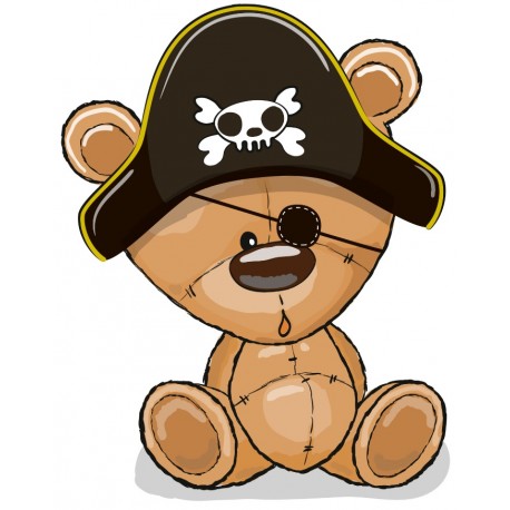 Sticker ourson dans les etoiles