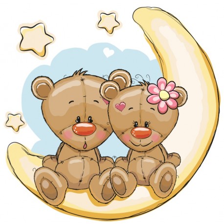 Sticker ours tranquille