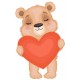 Sticker petit nounours