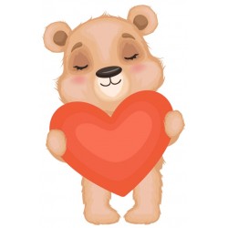 Sticker petit nounours