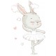 Sticker lapin danse