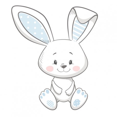 Sticker nuage blanc
