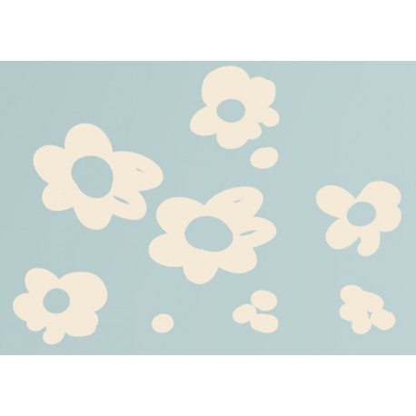 Sticker arbre en fleurs