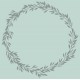 Sticker fleurs vintage deco