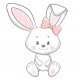 Sticker couronne de fleurs
