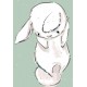Sticker lapin chic
